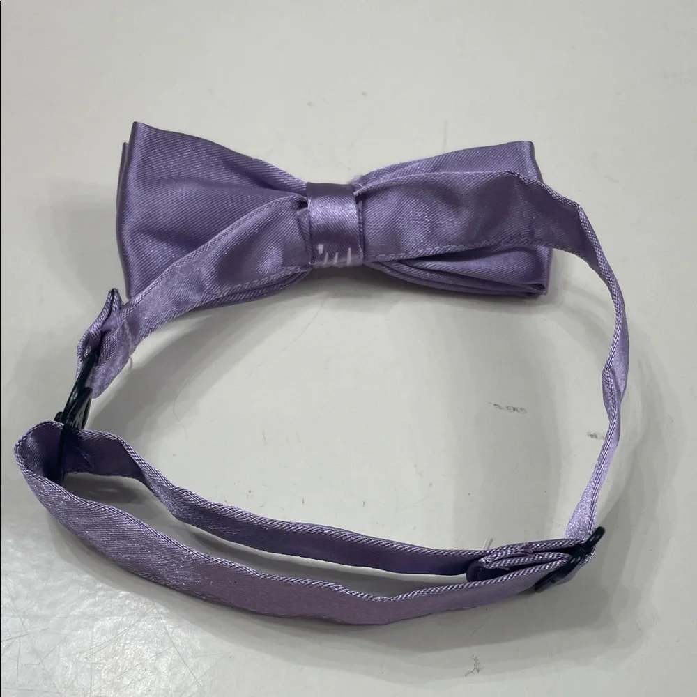 Elegant Purple Kids Bow Tie